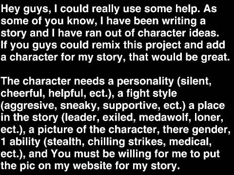 I could use some help....