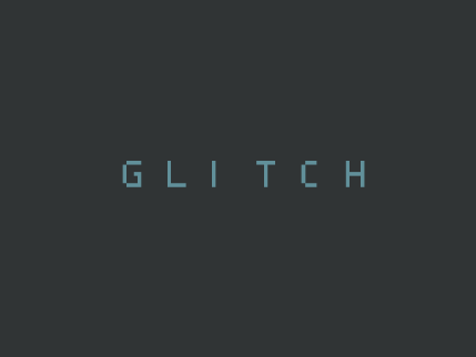 Glitch Text Engine
