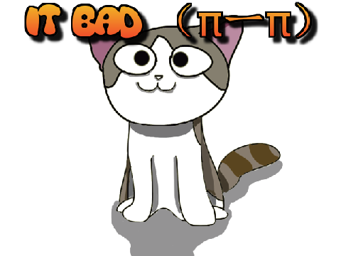 Art of a cat i made on Krita.