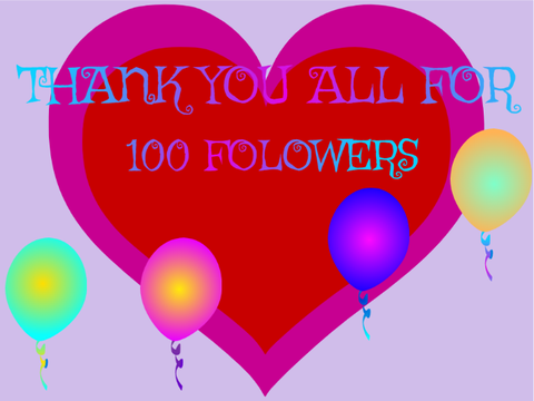 100 Followers!!!