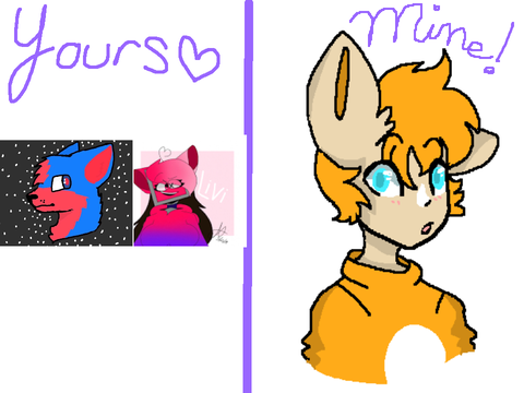 I draw ur oc as human uwu remix