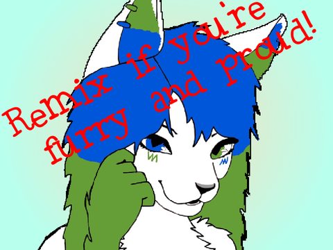 remix if you are a furry and proud of it remix