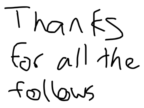 30+ followers