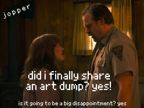 a very small art dump + updates