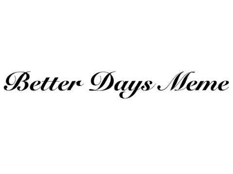 Better days Meme