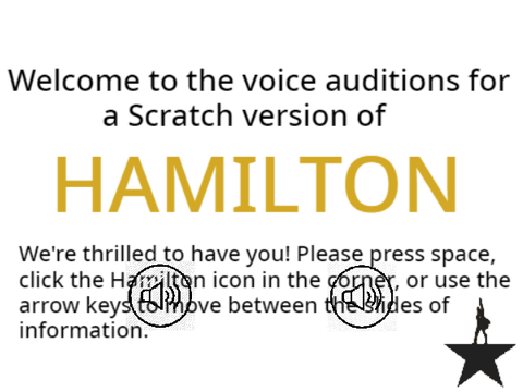 Hamilton Audition... remix