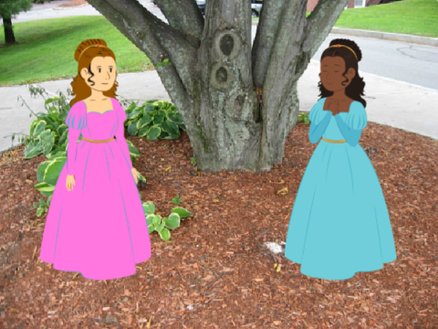 Princesses at the park