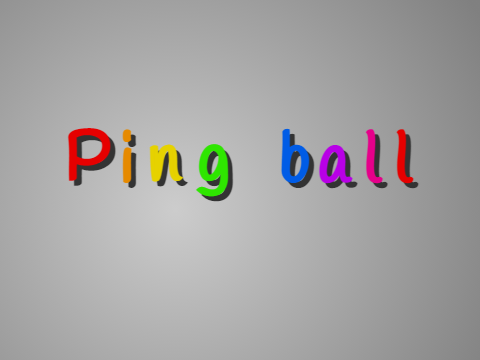 Ping ball (2p - ordi)