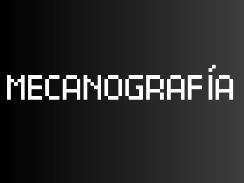 Joc de mecanografía