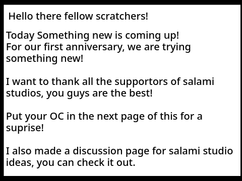 Salami studios 1st anniversary special