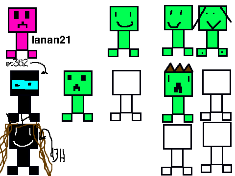 Add yourself as a creeper!