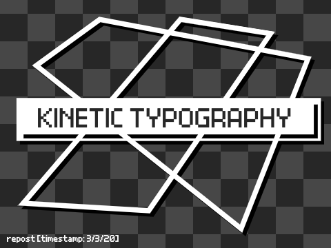 Kinetic Typography