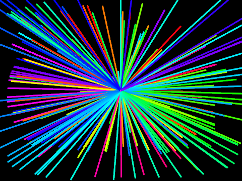 Rainbow Explosion [Pen]