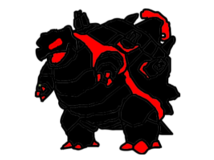 supa evil G-MAX BLASTOISE