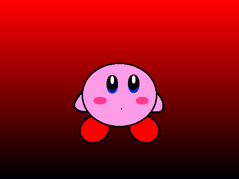 My drawing of Kirby!!!