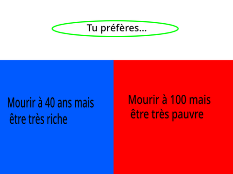 Tu préfères...