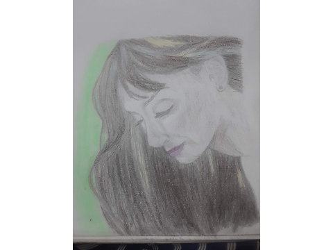 Me attempting to do scratch art + art dump