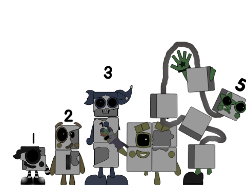 Salvage Birthday Numberblocks