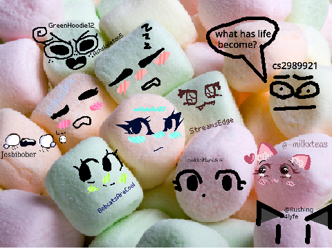 Add yourself as a marshmallow... remix remix remix remix remix remix remix remix