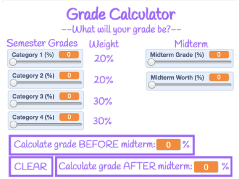 Grade Calculator