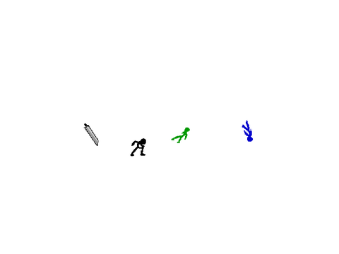 Battle of stickmen (neverending)