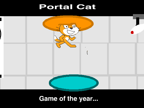 Portal Cat (Game of the year advertisement) 