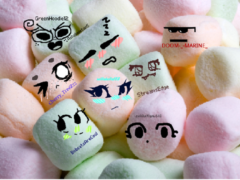 Add yourself as a marshmallow... remix remix remix remix remix