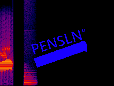 Pensln Spectrogram Logo