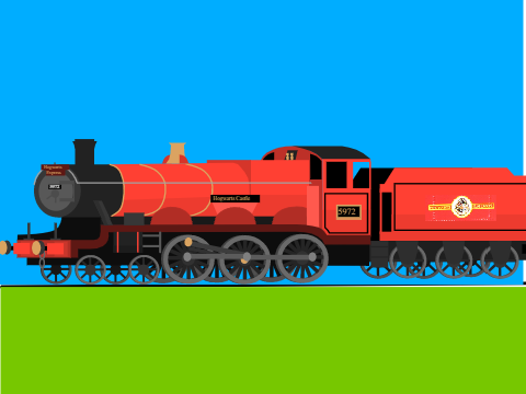 The Hogwarts Express Animation [plus a slight game]