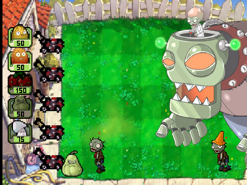 Plants Vs Zombies Survival-2