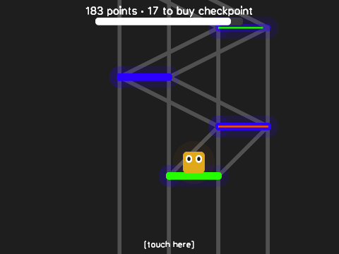 Infinite Tower | Pen Platformer | ✔ Tactile ☁ Cloud remix