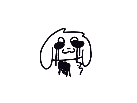 inky eyes (w.i.p)