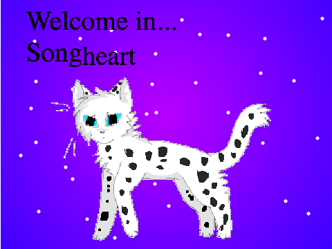 Welcome my new OC Songheart