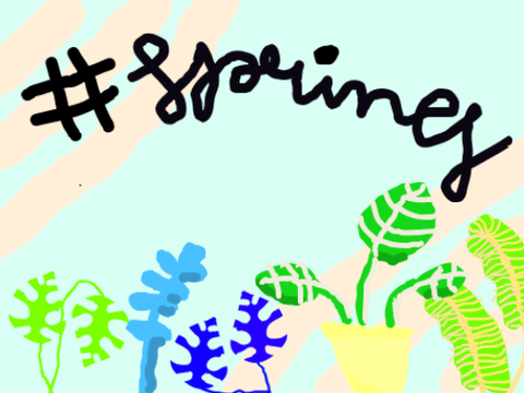 Spring Art! (plants)