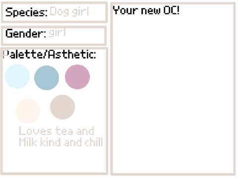 OC Design Booth! remix