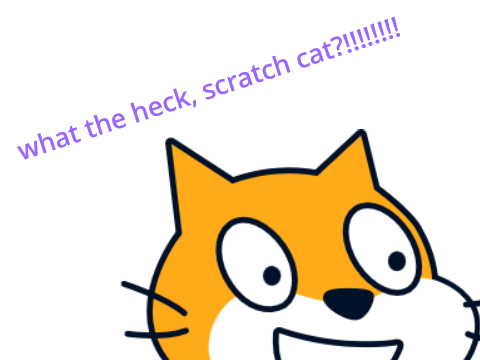 what the heck, scratch cat?!!!!!!!!