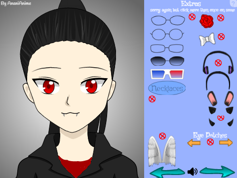 Make your own anime character!