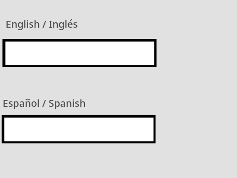 English/Spanish Translator