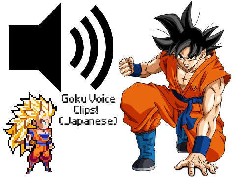Goku Japanese Voice Clips