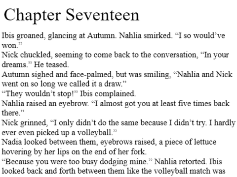 ~ Chapter Seventeen ~ CHBRP Line Compilation ~