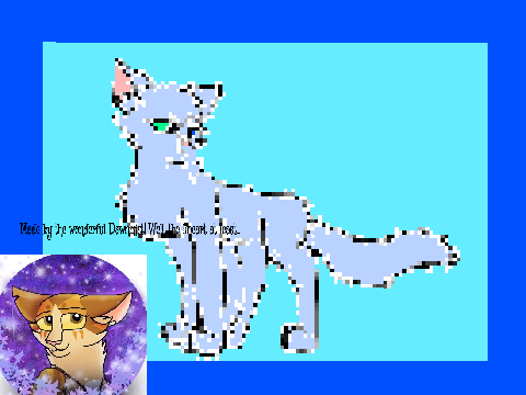 Dovestar with Dawnmist lineart
