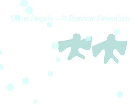 Snow Angels - A Random Animation