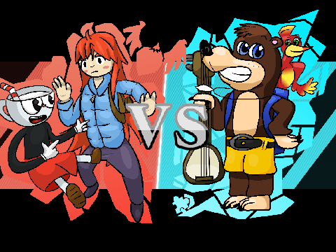 MADELINE & CUPHEAD vs. BANJO & KAZOOIE [W R1 M2] - King for a Week Tournament