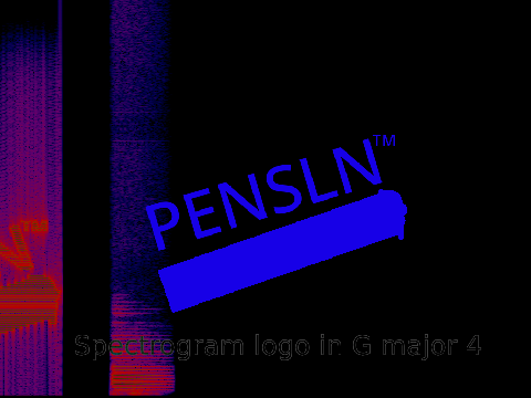 Pensln Spectrogram Logo in G Major 4