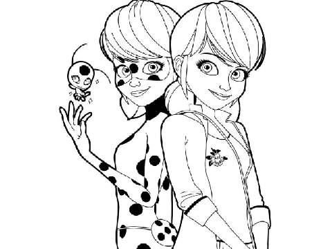 Miraculous Ladybug Coloring Contest!