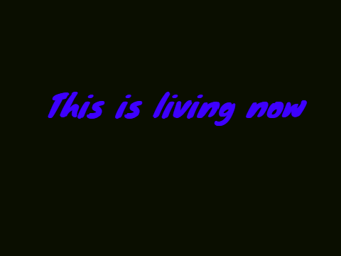 this is living // animation