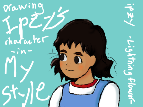 Drawing Ipzy's Character--My Style