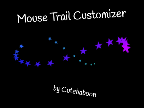 Mouse Trail Customizer