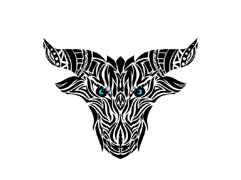 Tribal Style Dragon