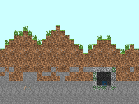 Minecraft 2D Terrain Generator (Test)